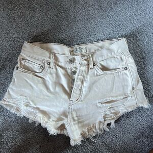 Free people jean shorts